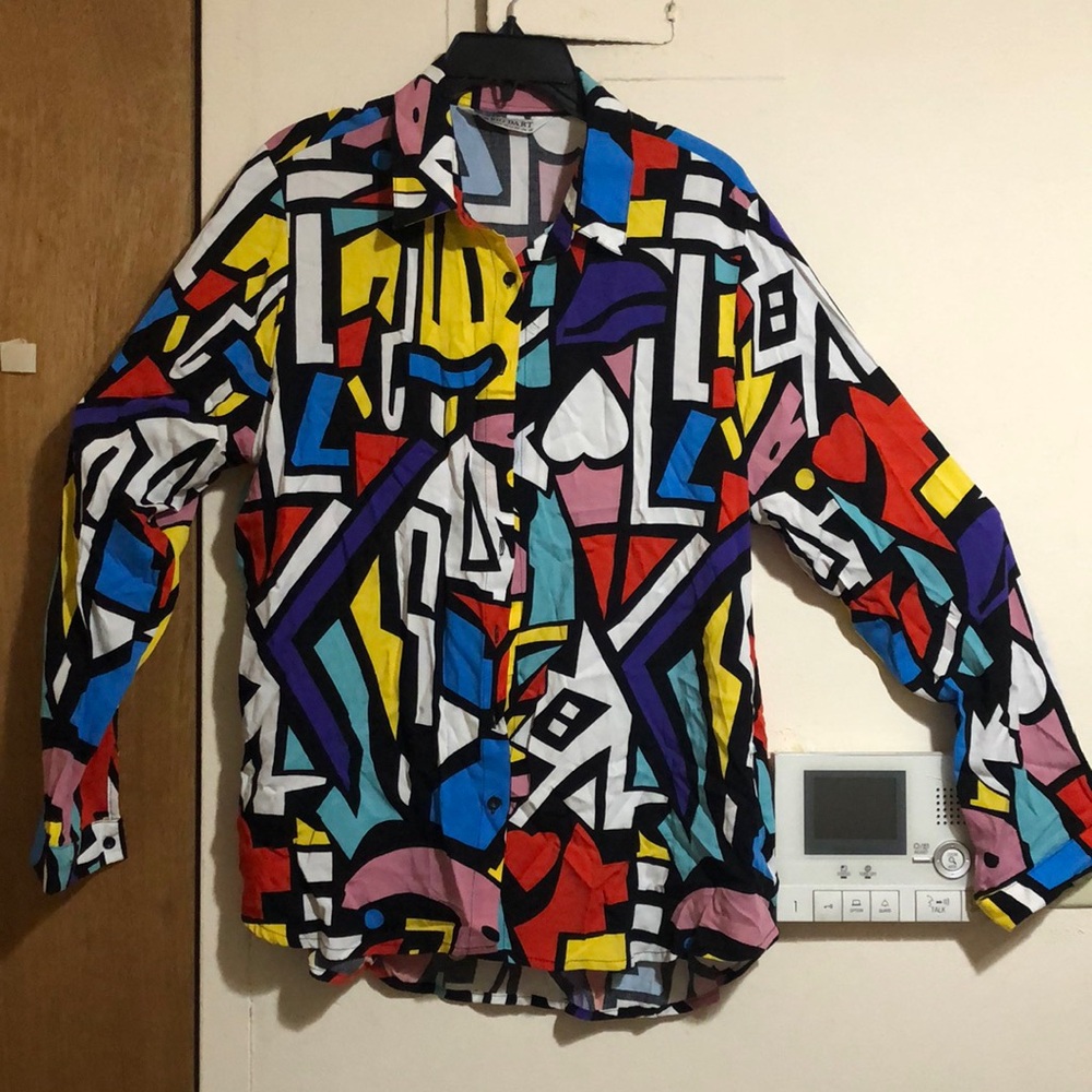 Multicolor Abstract  Shirt unisex